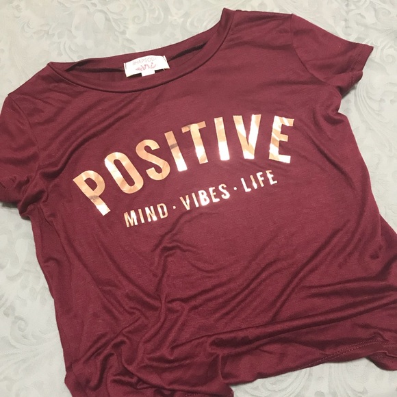 NWT Cute Maroon Top - Picture 1 of 5